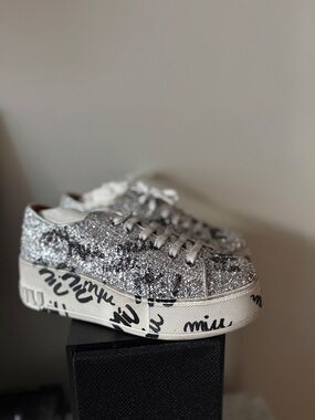 Miu Miu Platform Sneakers